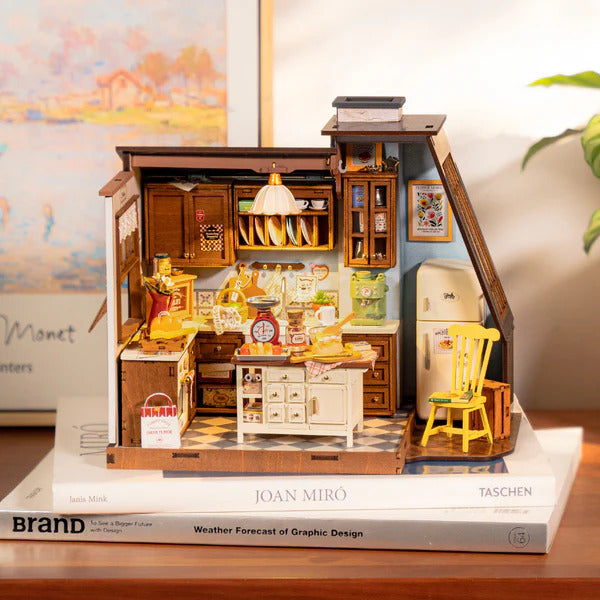 Rolife DIY Miniature House, Baking Kitchen DG172