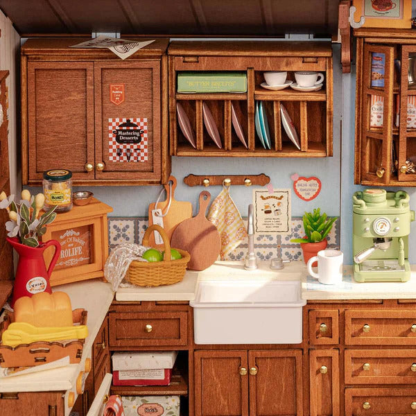 Rolife DIY Miniature House, Baking Kitchen DG172