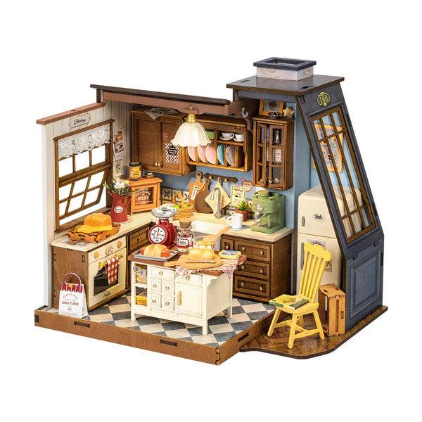 Rolife DIY Miniature House, Baking Kitchen DG172