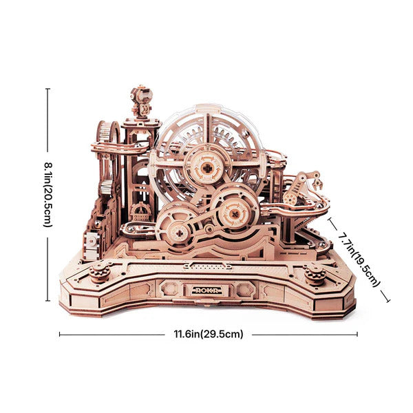 ROKR 3D Wooden Puzzle, Marble Run - Gearball Scramble