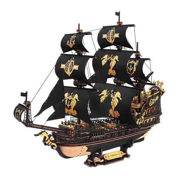 ROKR 3D Wooden Puzzle, The Seahorse Barque