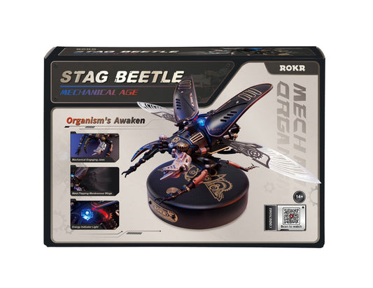 ROKR 3D Puzzle, Mechanic Organism - Stag Beetle