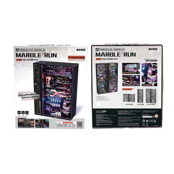 ROKR 3D Puzzle, The future City Marble Run