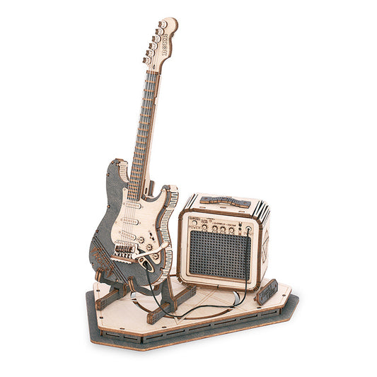 Rolife 3D Wooden Puzzle, Electric Guitar