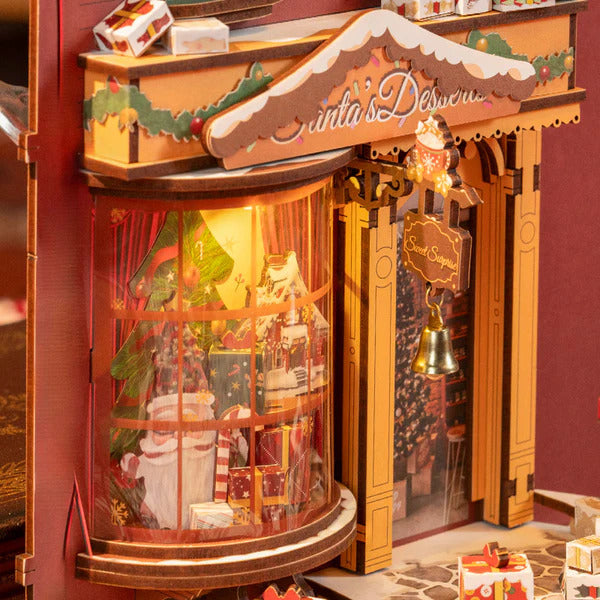 Rolife DIY Book Nook, Christmas Street TGC06