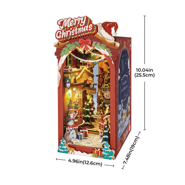 Rolife DIY Book Nook, Christmas Street TGC06
