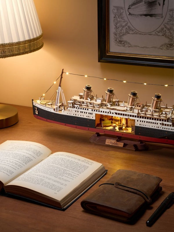 Rolife 3D Wooden Puzzle, 1912 Eternal Atlantic Voyager
