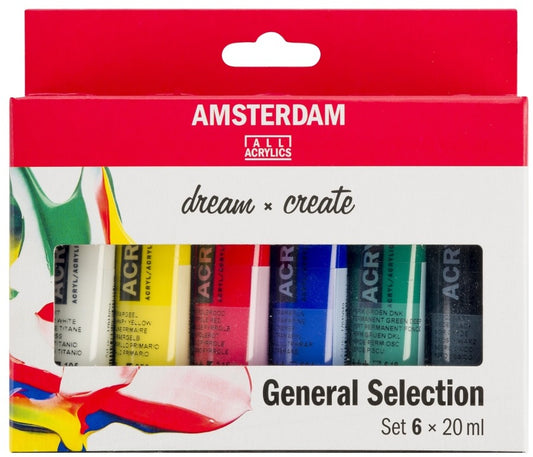 Amsterdam Standard Series Acrylic Set, General (6pk)