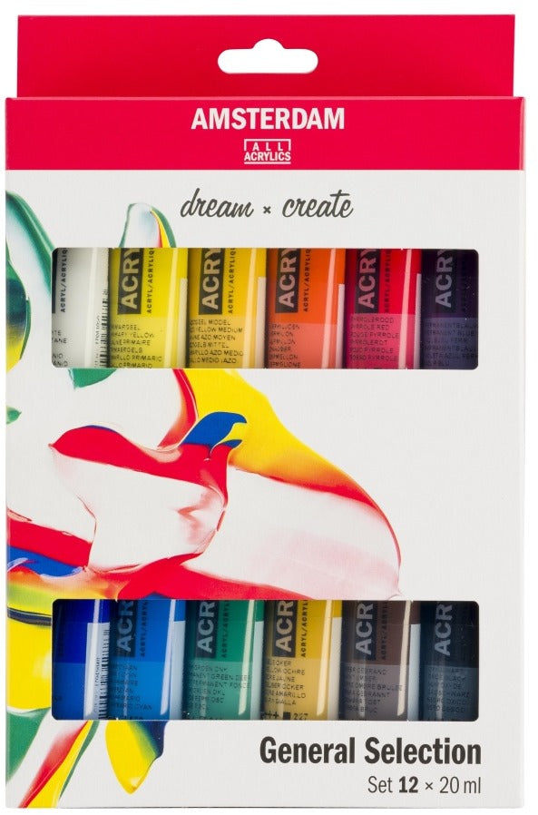 Amsterdam Standard Series Acrylic Set, General (12pk)