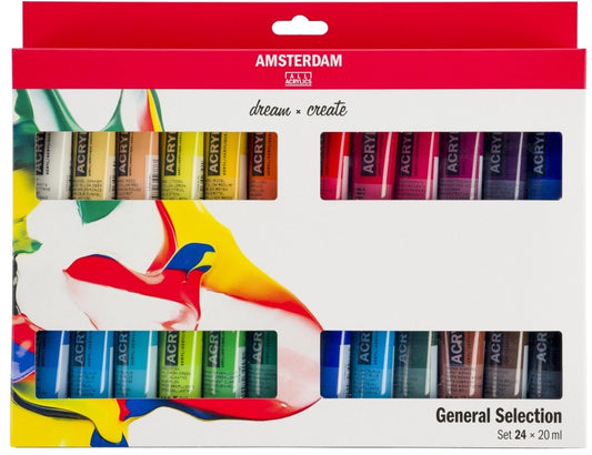 Amsterdam Standard Series Acrylic Set, General (24pk)
