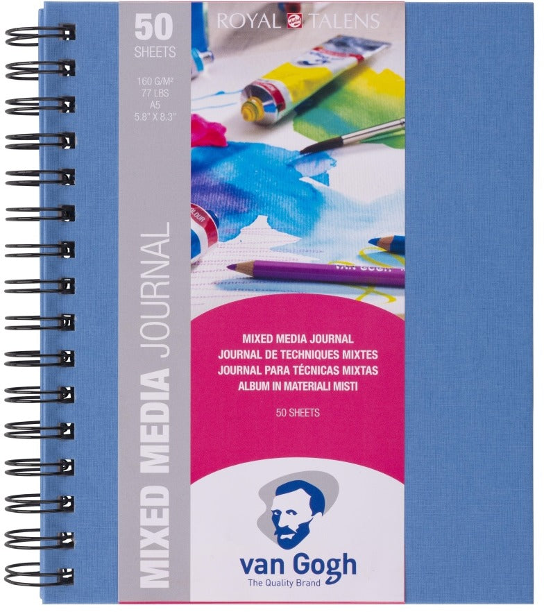 Van Gogh Mixed Media Journal, A5
