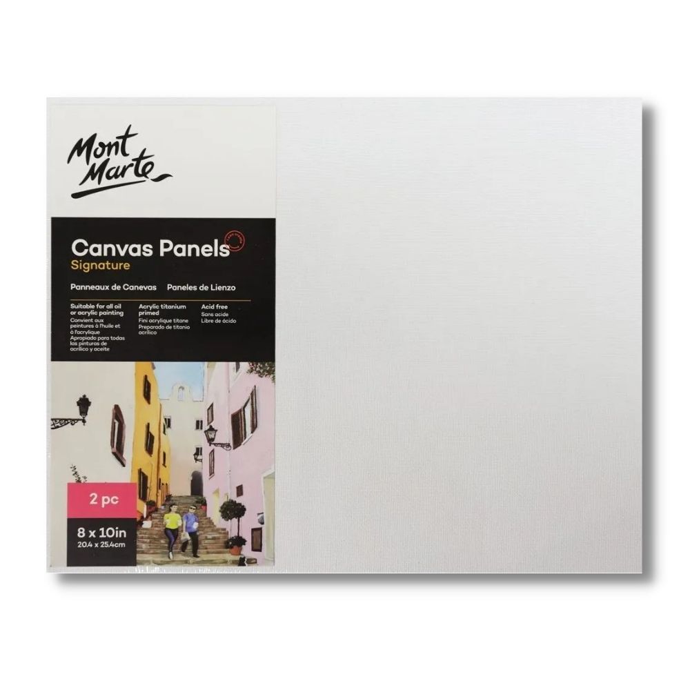 MONT MARTE Canvas Panels 8″ x 10″ 2pcs