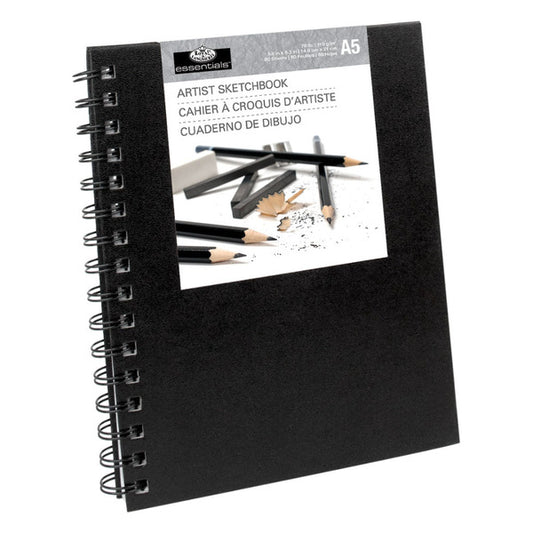 Royal & Langnickel RCSB-A5 - A5 CANVAS COVER SKETCH BOOK