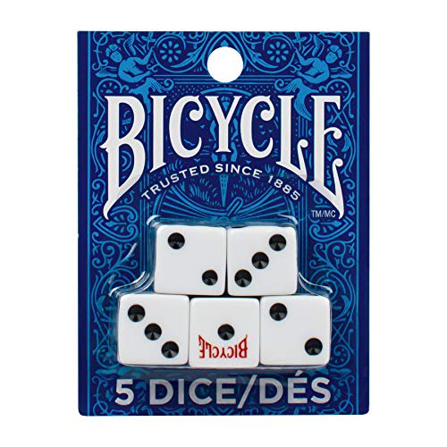 Bicycle 5 Count Dice