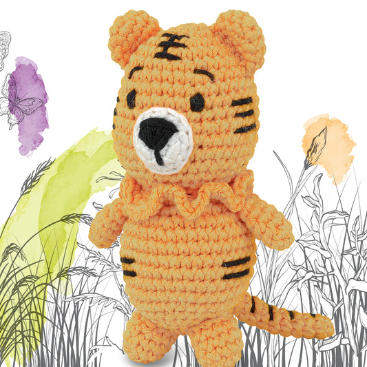 Knitty Critters - Pouch Pals I Ralph The Tiger