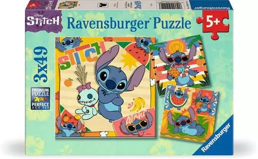 Jigsaw Puzzle Aloha! - 3 x 49 Pieces Puzzle