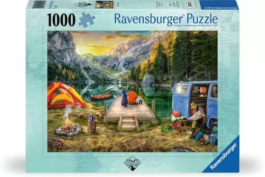 Jigsaw Puzzle Calm Campsite 1000 pieces