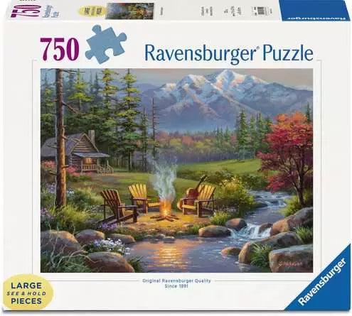 Riverside Livingroom 750 Piece Jigsaw Puzzle