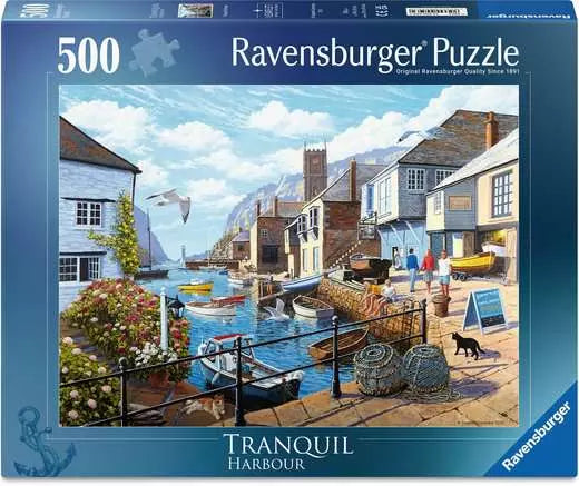 Ravensburger Tranquil Harbour- 500 Pieces