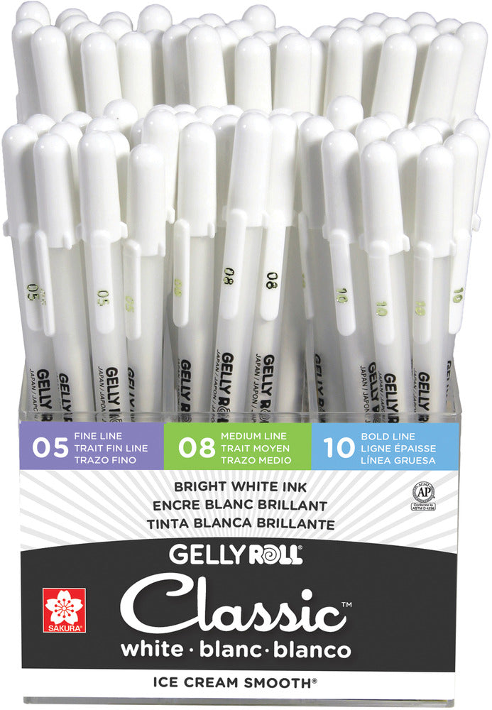 Gelly Roll Classic Pens - (05/08/10) White