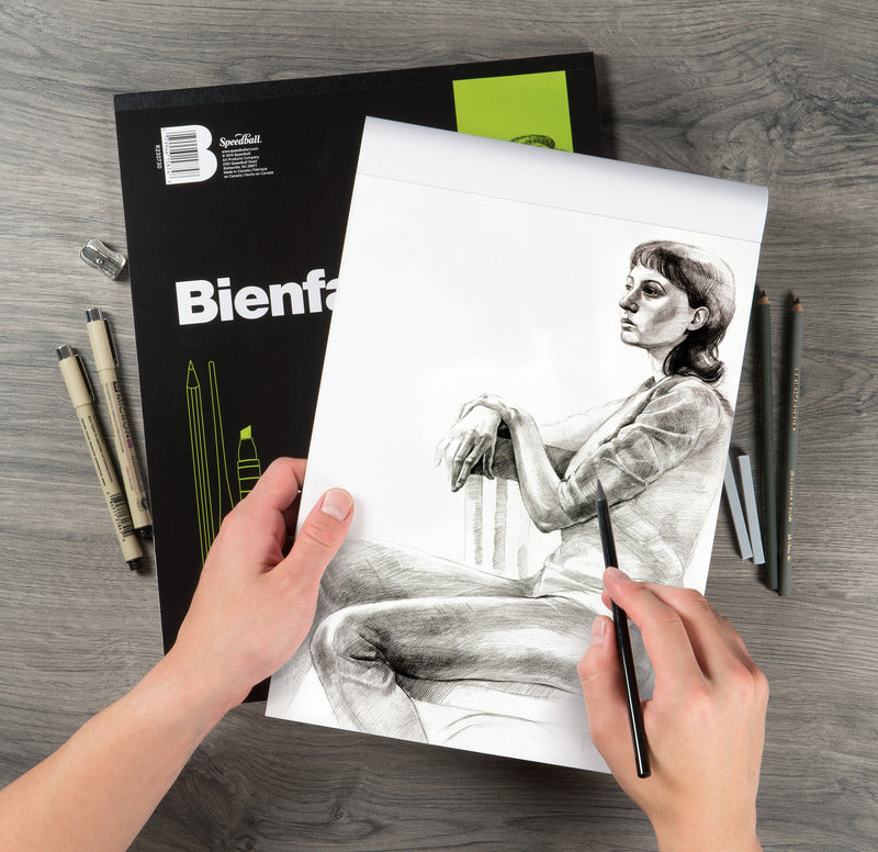 Bienfang Drawing Paper Pad, 18" x 24"