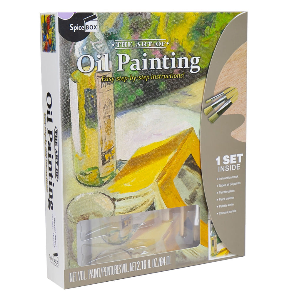 The Art of Oil Painting Kit