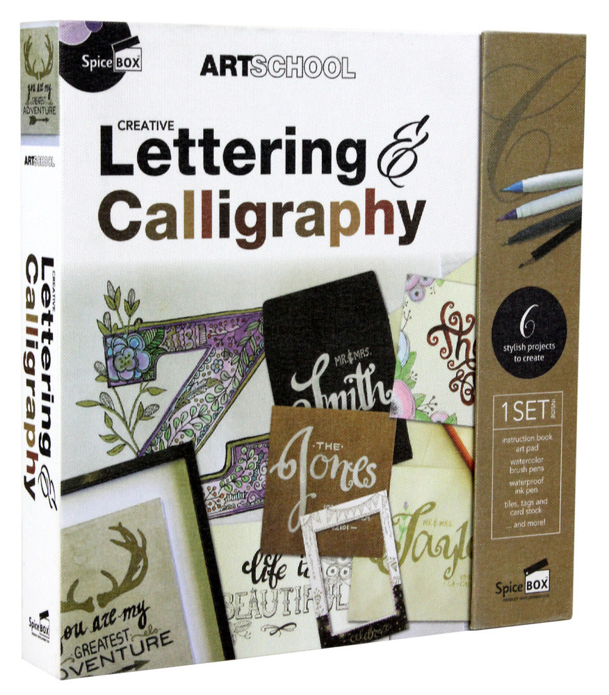 Art School Kit, Creative Lettering & Calligraphy