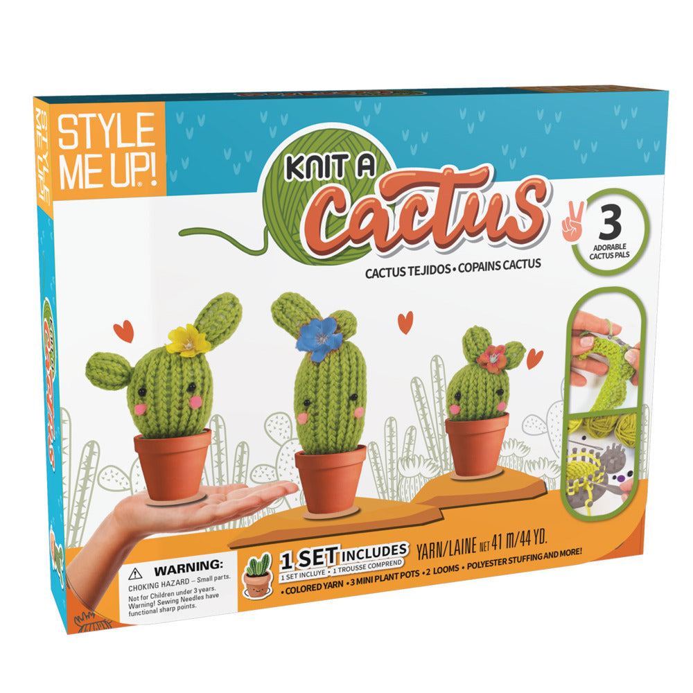 Style Me Up Kit, Deluxe: Knit a Cactus