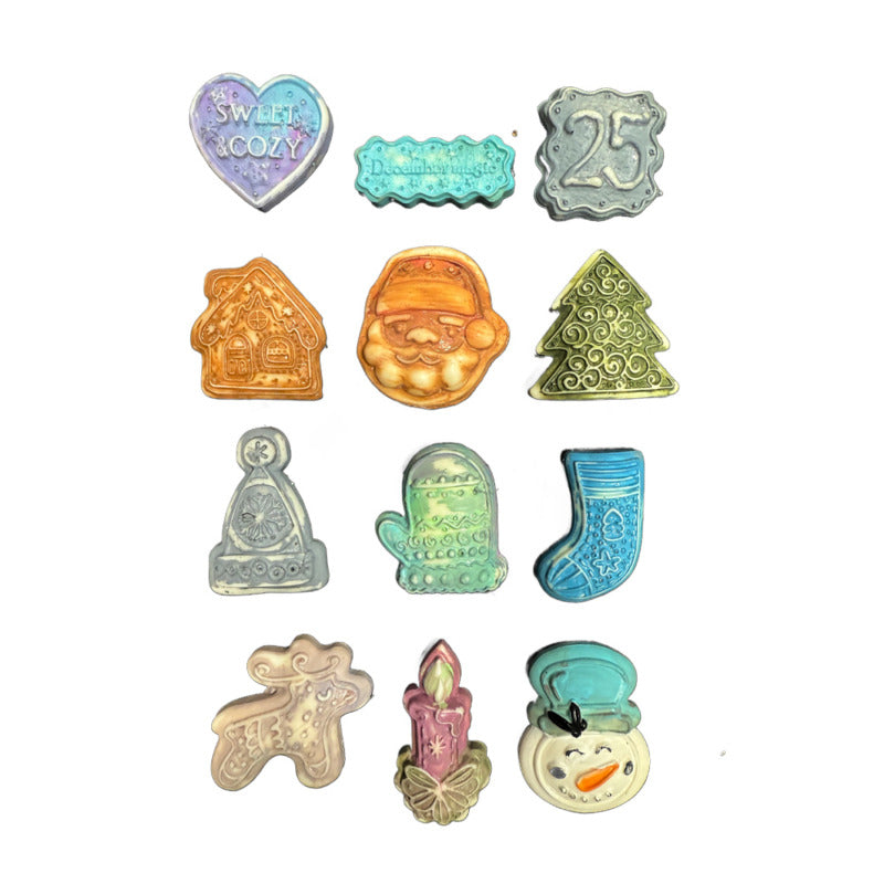 A5 Soft Mould, Candy Christmas - Elements