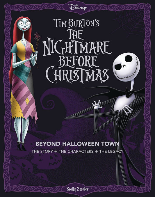 DISNEY TIM BURTONS NBX BEYOND HALLOWEEN TOWN HC