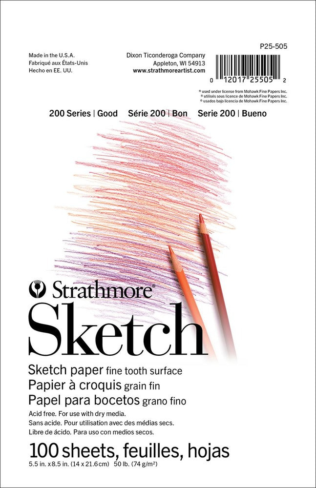 200 Series Sketch Pad, 5.5" x 8.5"