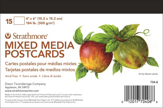 Strathmore Mixed Media Postcards, 4" x 6"