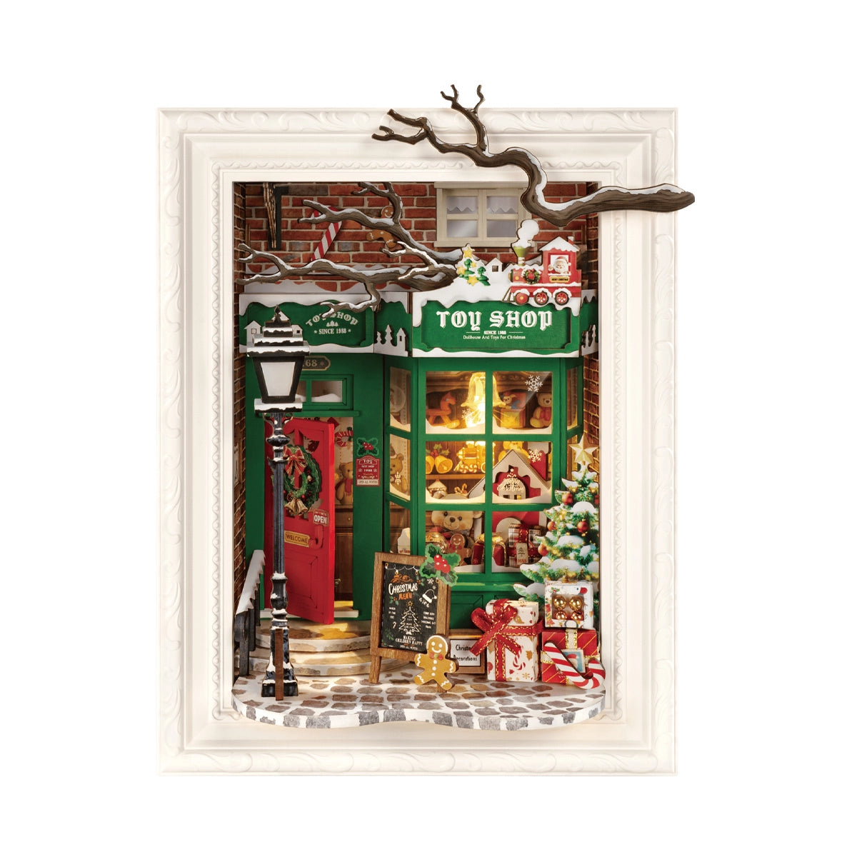 ROKR 3D Wooden Puzzle, Santa's Toy Shop