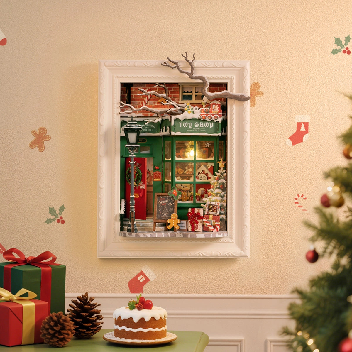 ROKR 3D Wooden Puzzle, Santa's Toy Shop