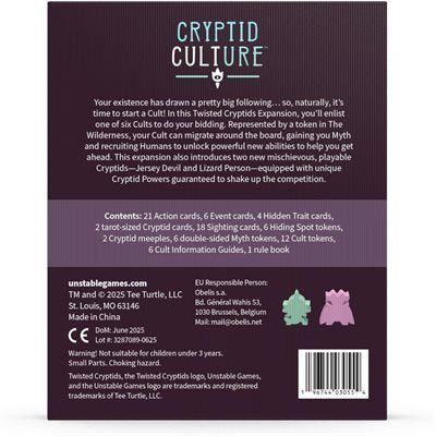Twisted Cryptids: Cryptid Culture
