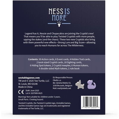 Twisted Cryptids: Ness is More Expansion