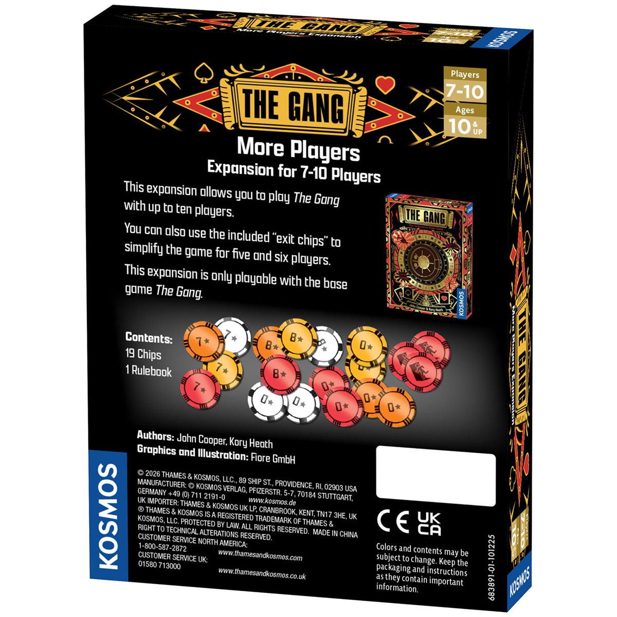 The Gang: More Players - Expansion for 7-10 Players