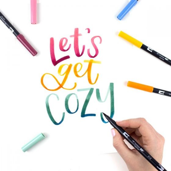 Dual Brush Pen Set, Cottage (10pk)