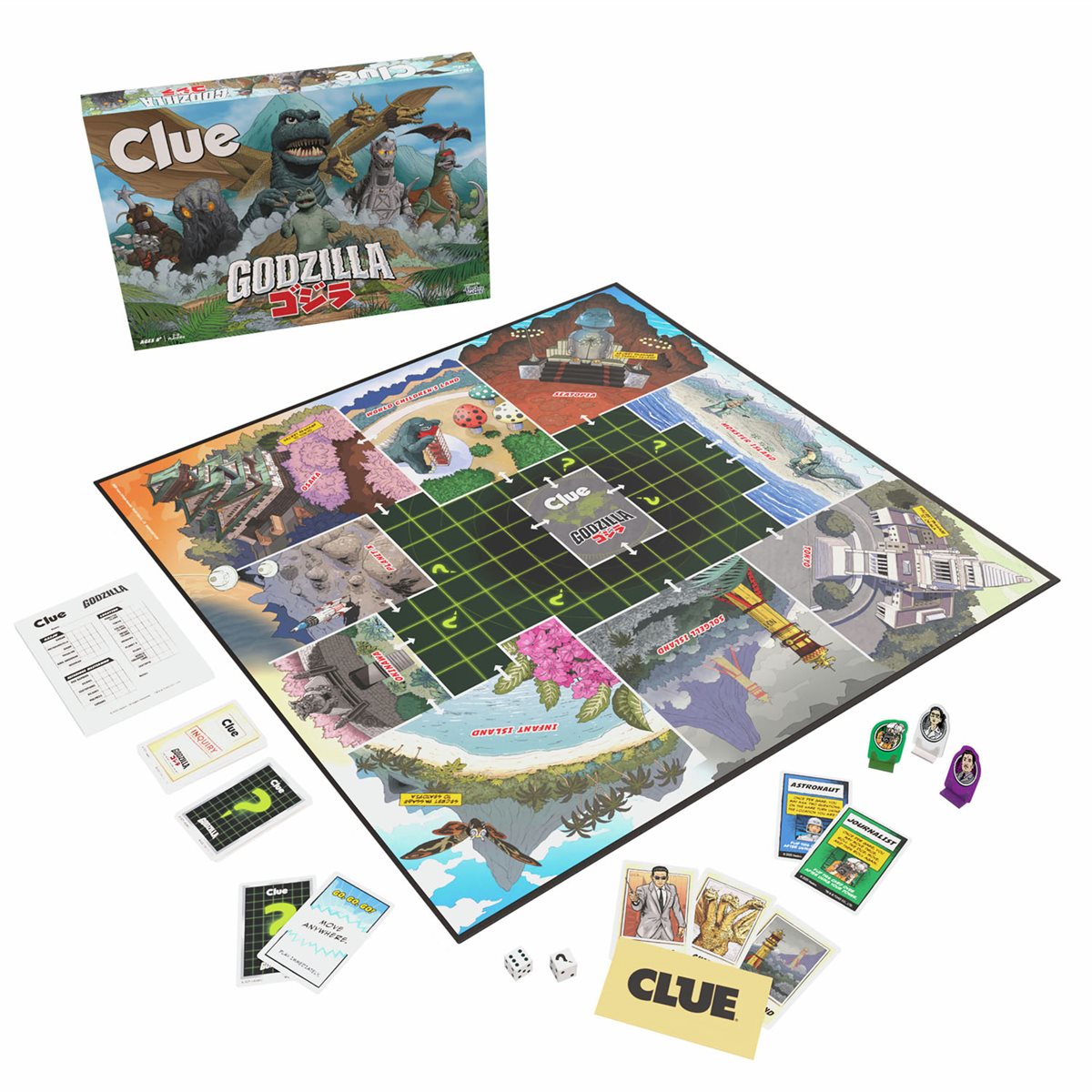 Clue - Godzilla