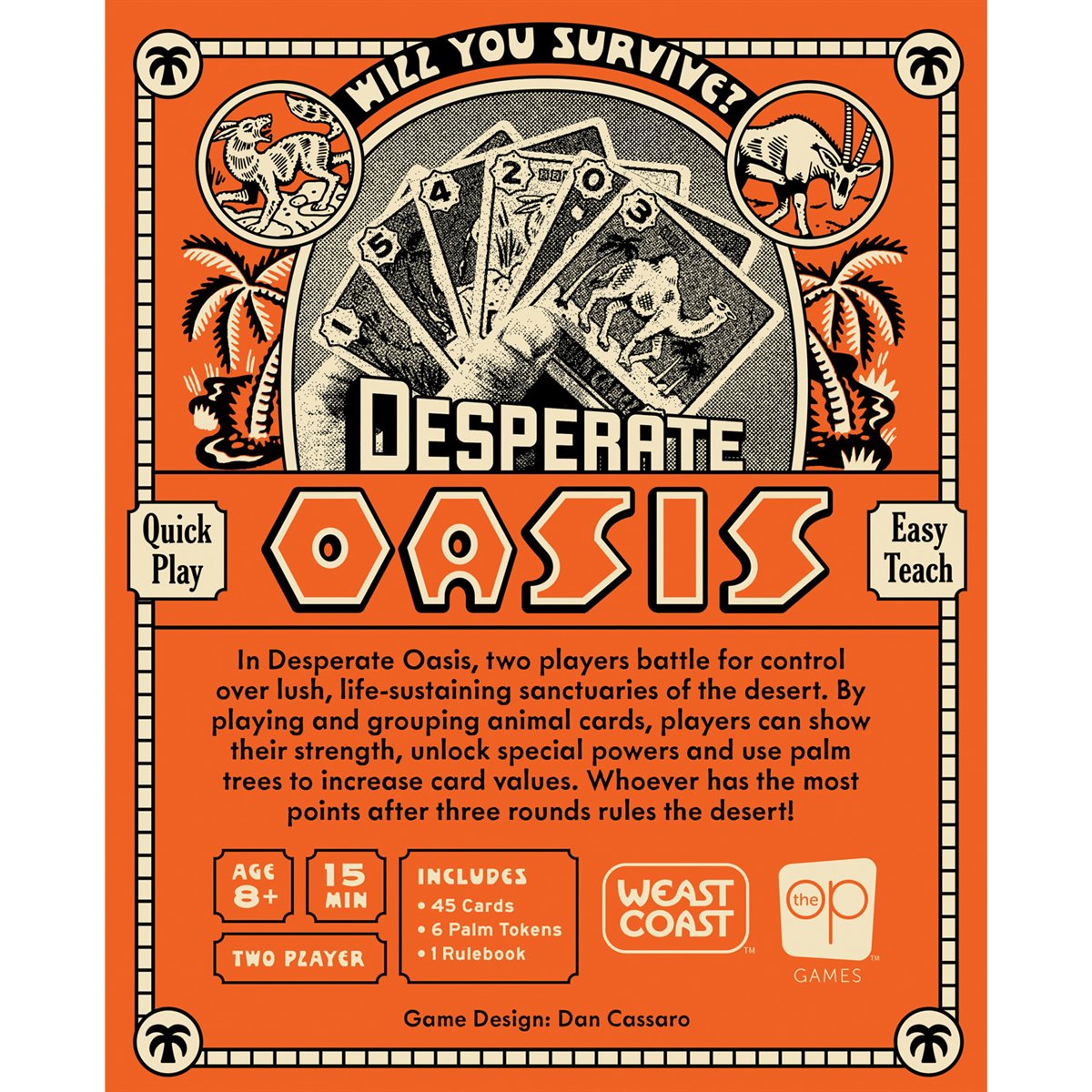 DESPERATE OASIS TACTICAL CARD GAME