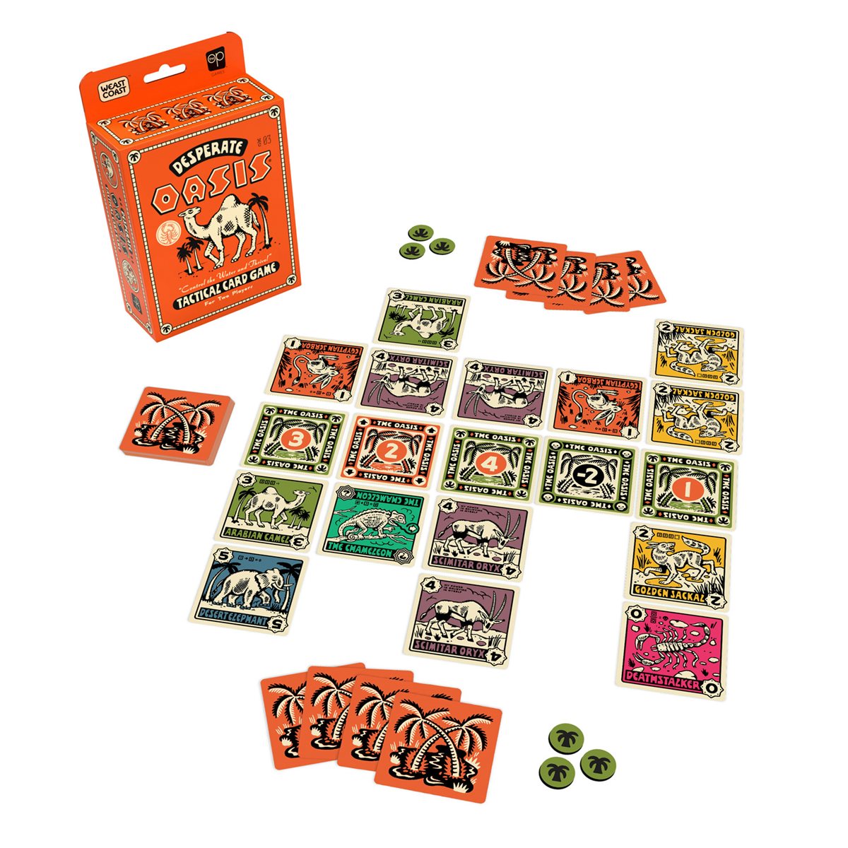 DESPERATE OASIS TACTICAL CARD GAME