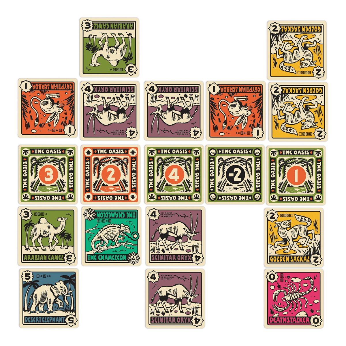 DESPERATE OASIS TACTICAL CARD GAME