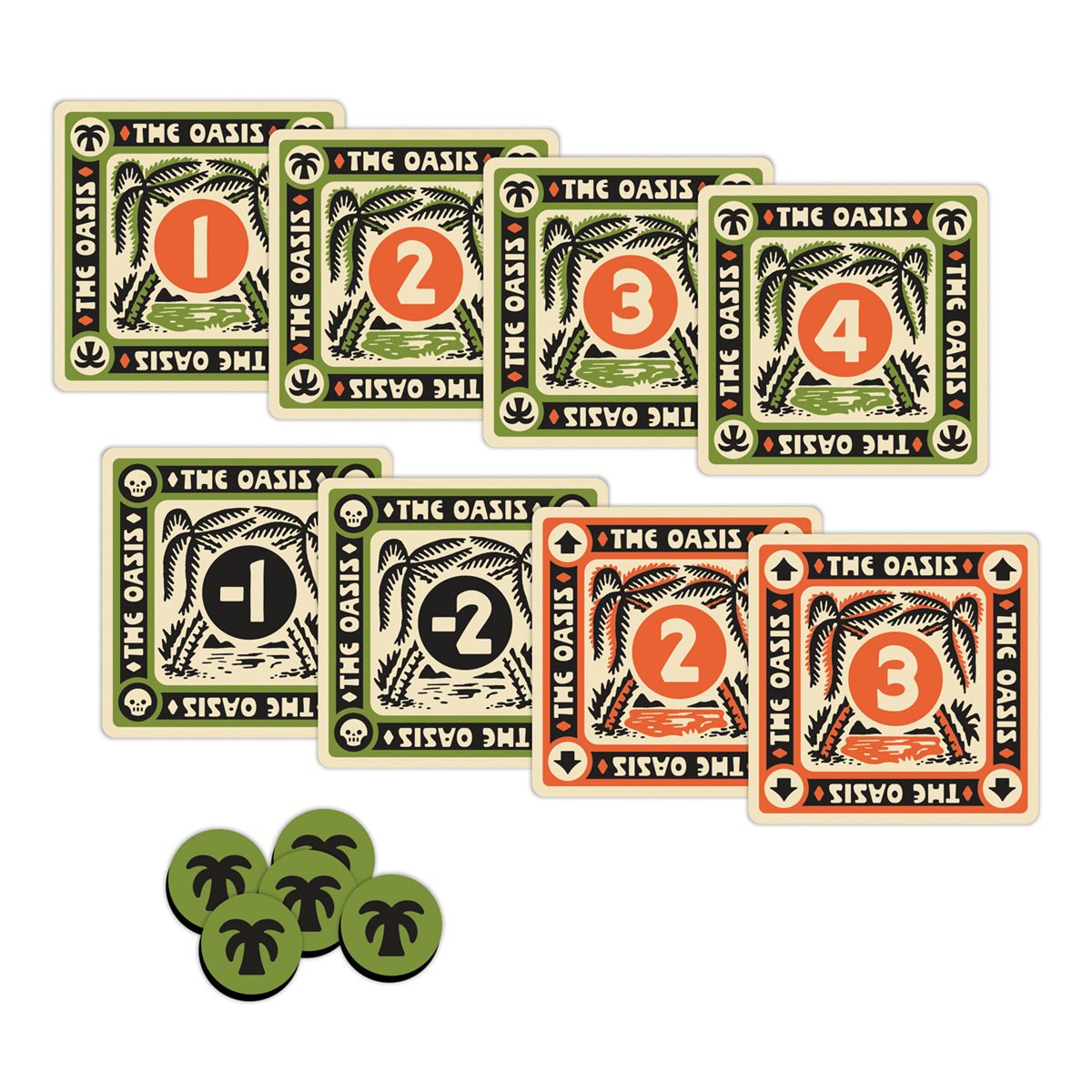 DESPERATE OASIS TACTICAL CARD GAME