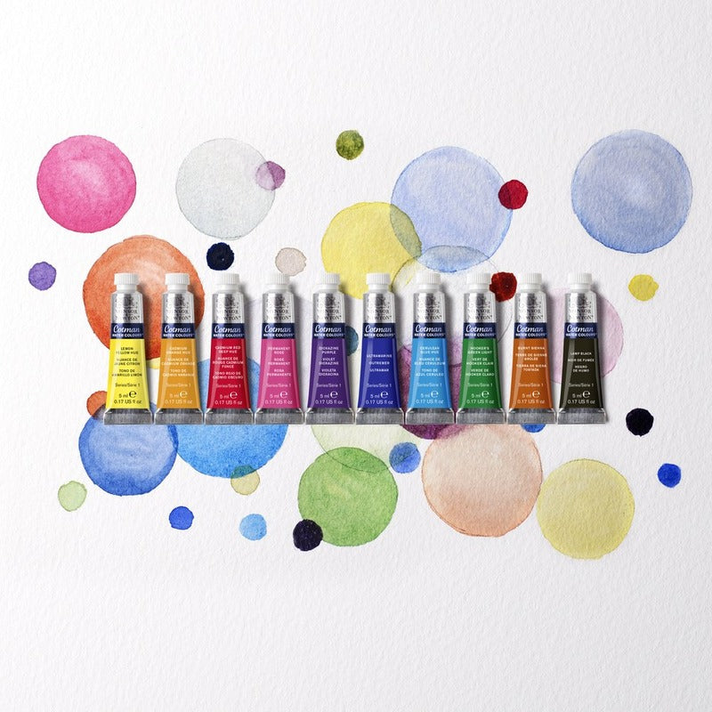 Cotman Watercolour Set, 10 x 5ml Tube