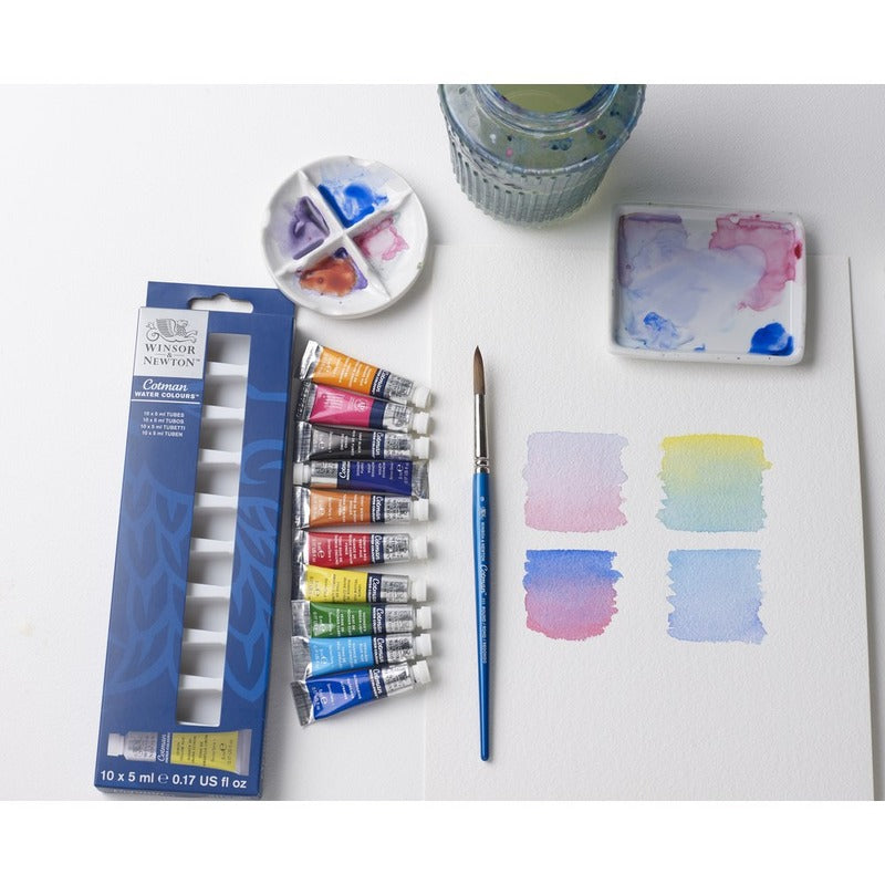 Cotman Watercolour Set, 10 x 5ml Tube