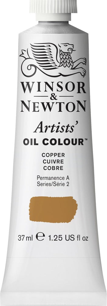 Artists' Oil Colour 37ml Tube, Copper