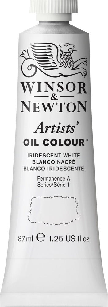 Artists' Oil Colour 37ml Tube, Iridescent White