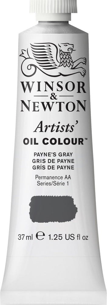 Artists' Oil Colour 37ml Tube, Payne's Gray