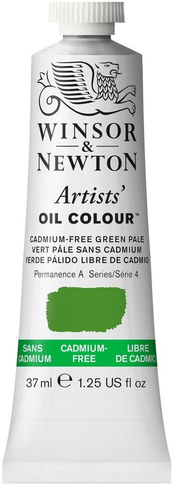 Artists' Oil Colour 37ml Tube, Cadmium-Free Green Pale