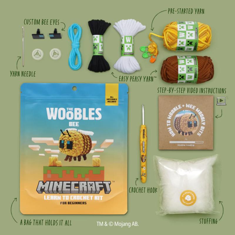 WOOBLES MINECRAFT BEE